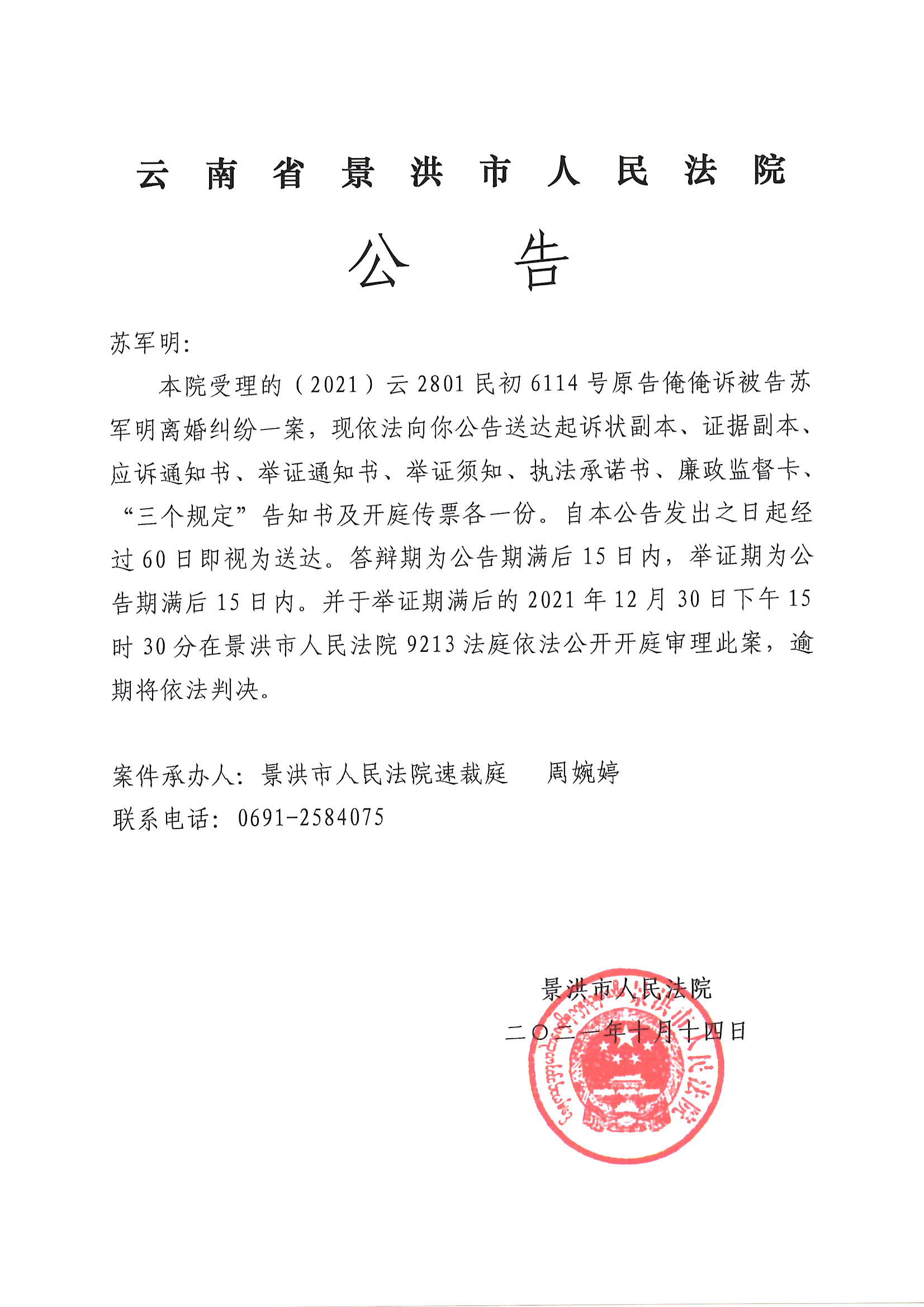 苏军明开庭公告